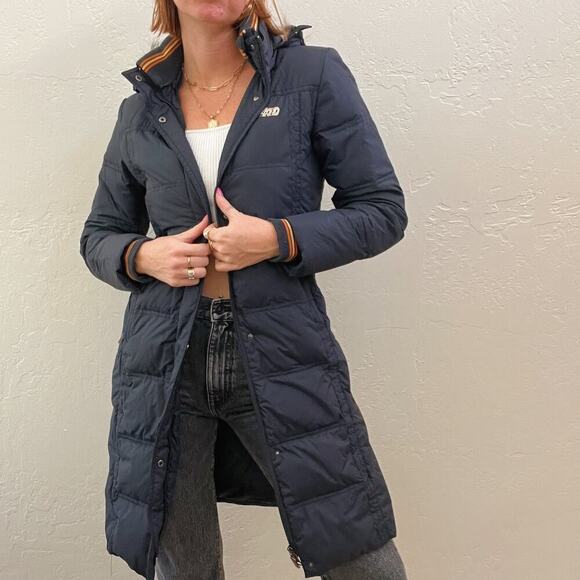 Longline Down Feather Puffer Jacket - Picture 3 of 6